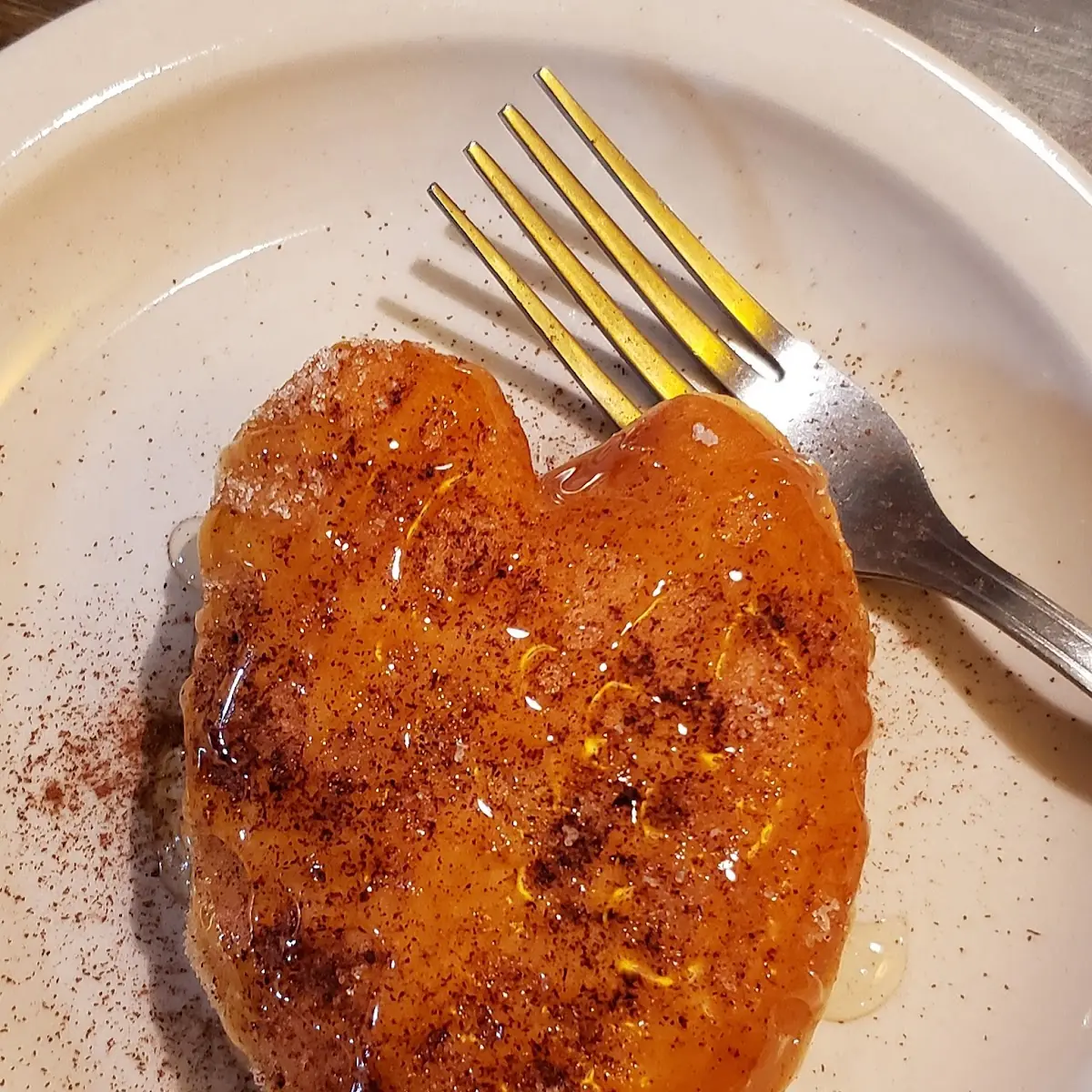 Heart-Shaped Sopapilla