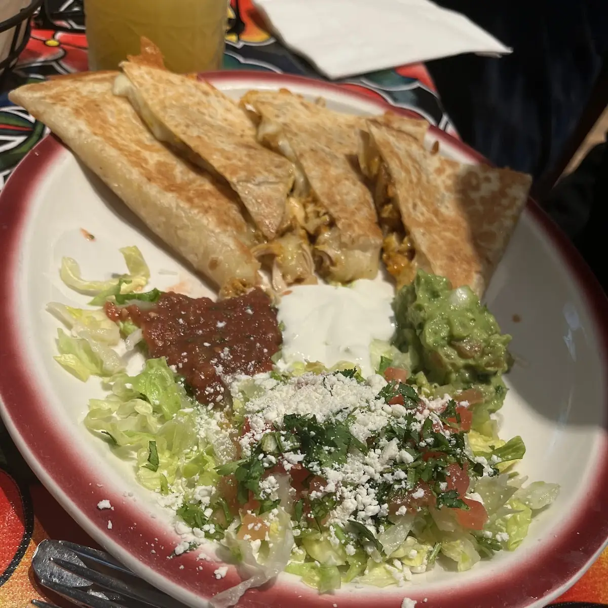 Chicken Quesadilla
