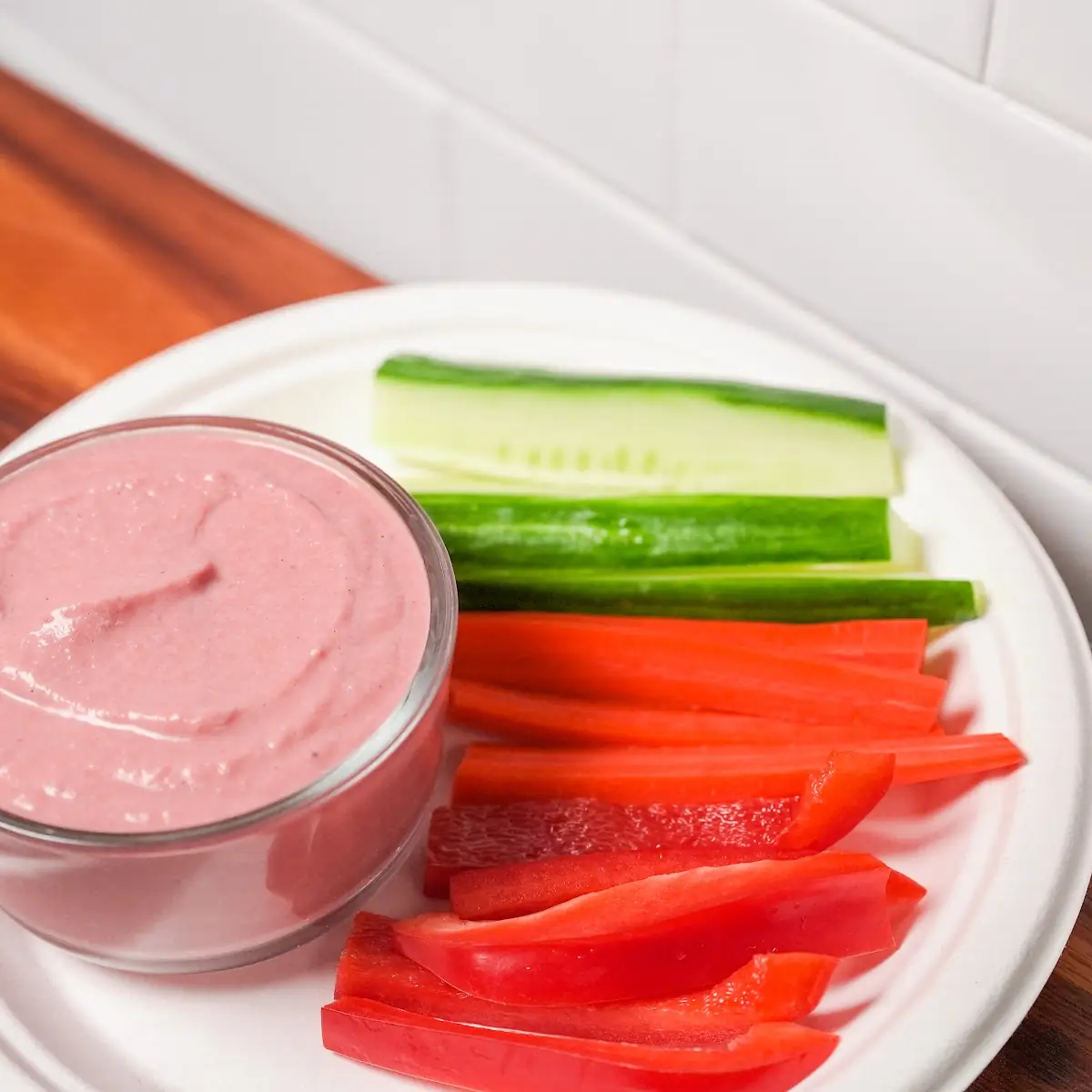 Sunset Beet Hummus