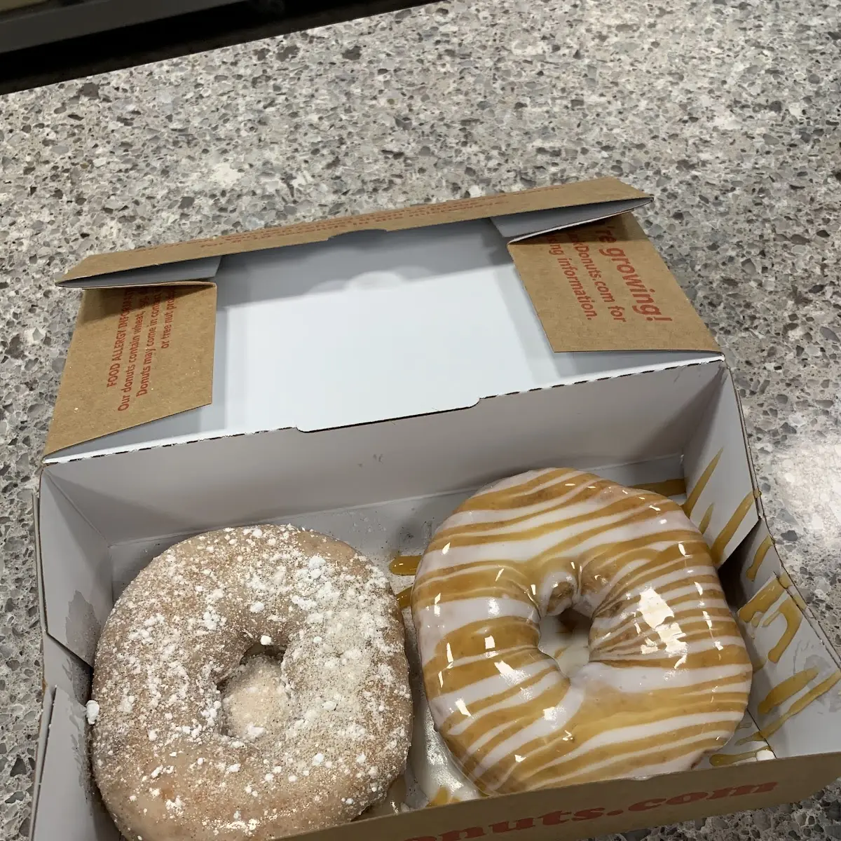 Salted Caramel Donuts