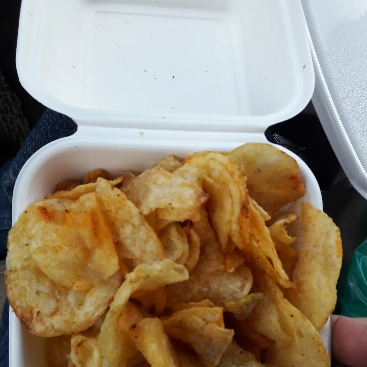 Home Made Potato Chips