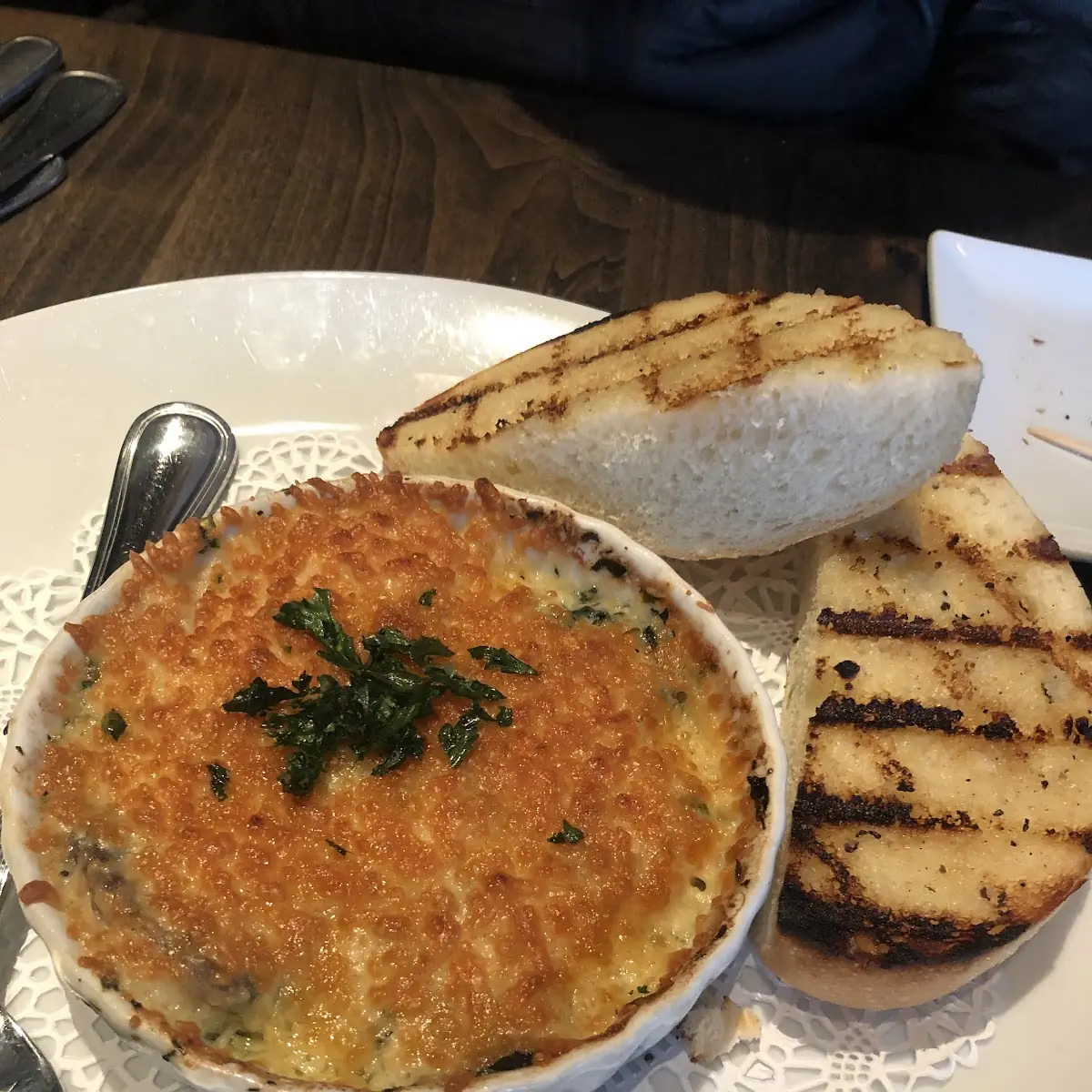 Blue Cheese Creme Brulee