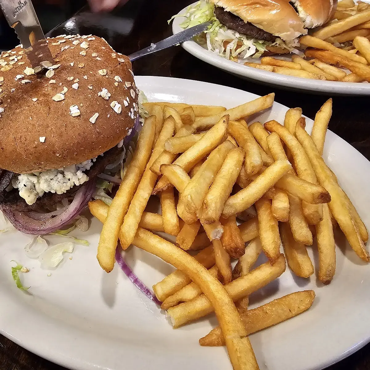 Bleu Bacon Burger