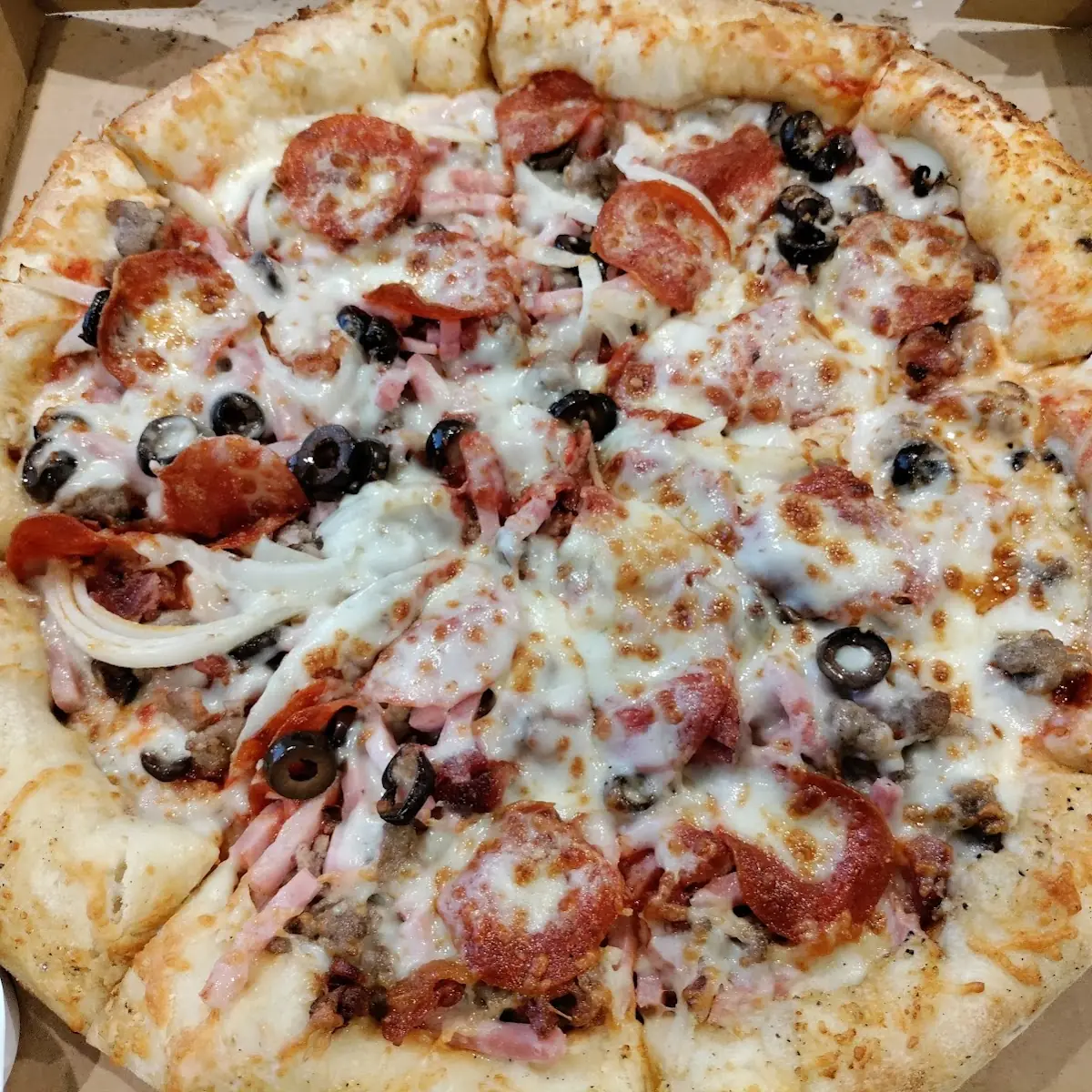 Garlic Crust Pizza