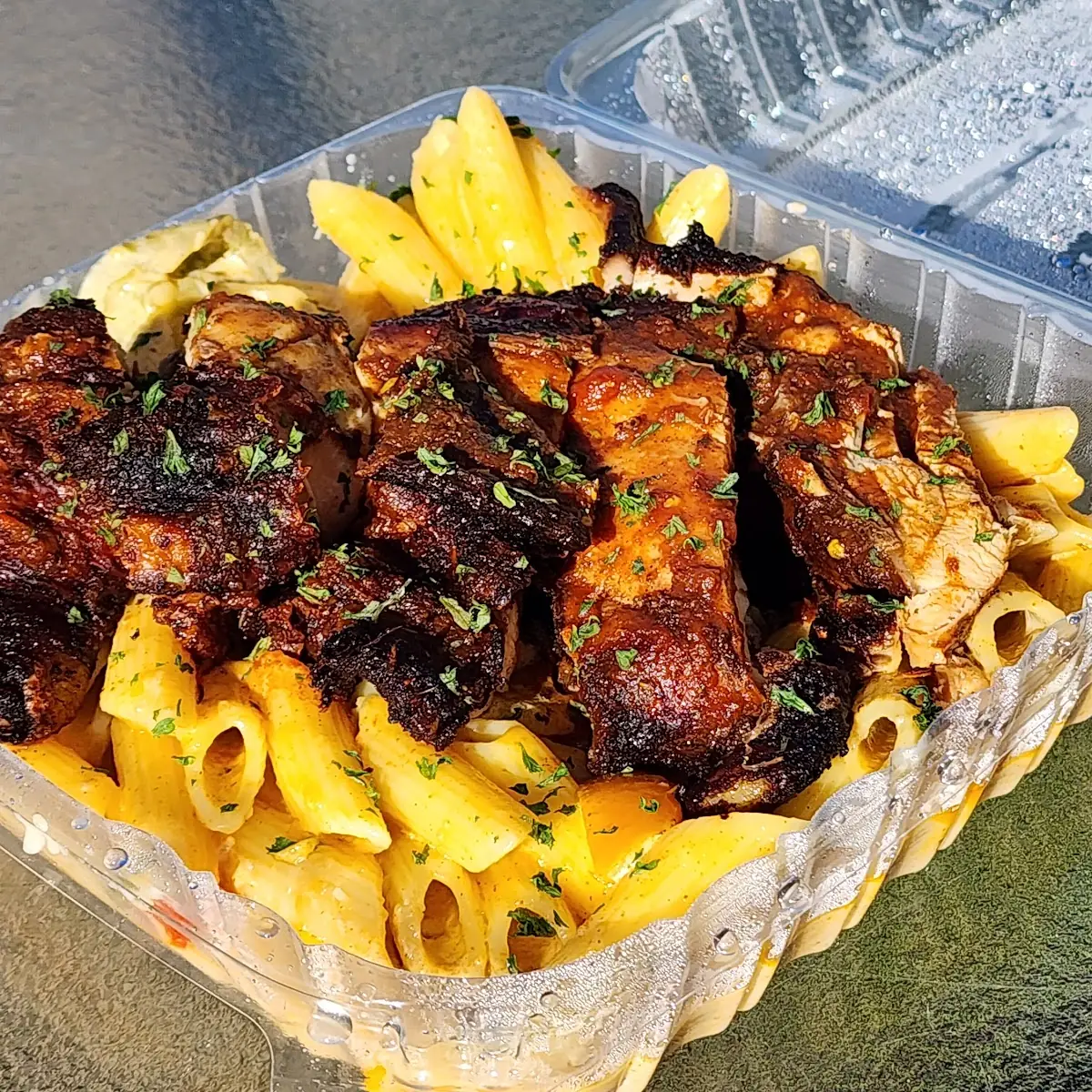 Jerk Chicken Rasta Pasta