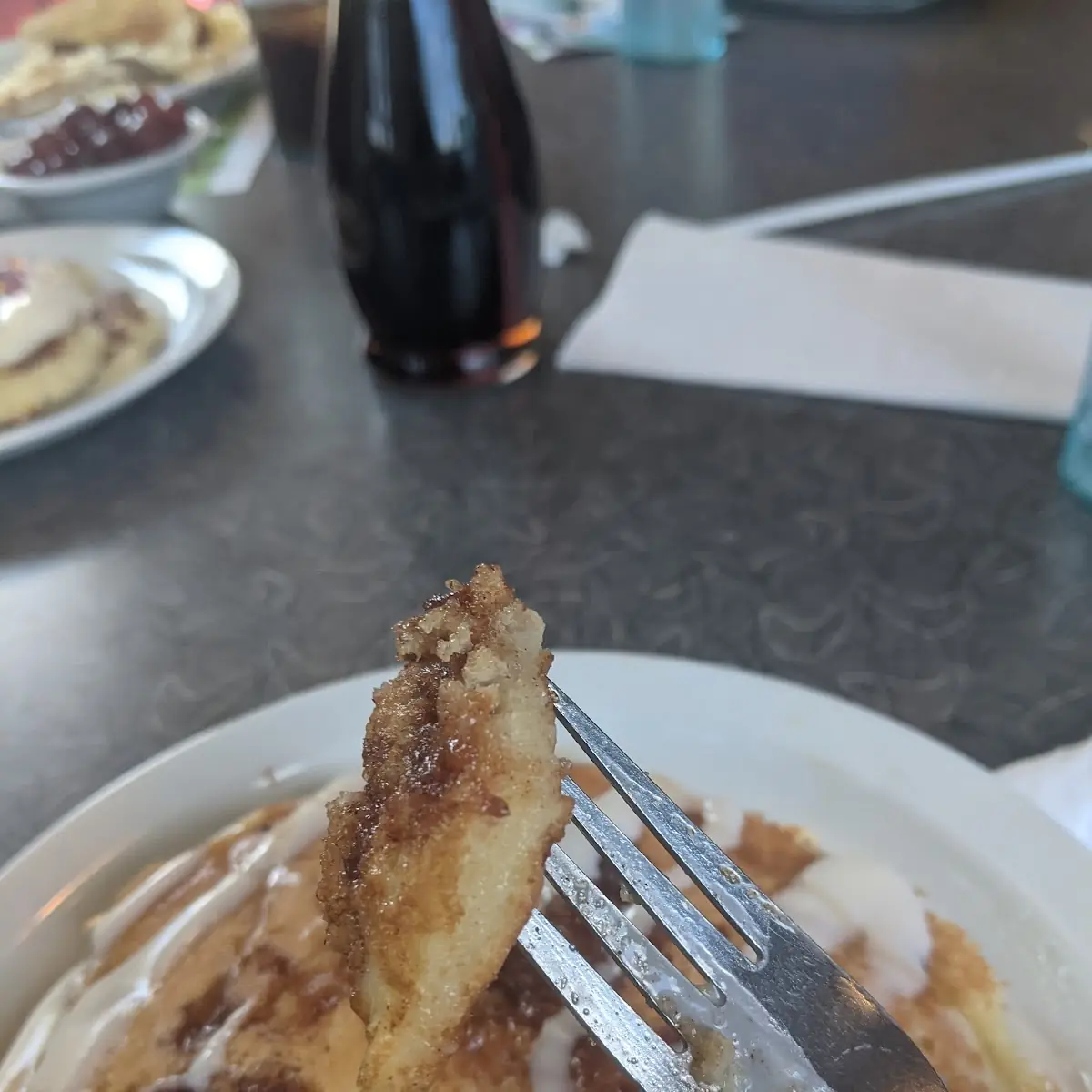 Cinnamon Roll Pancake Slam