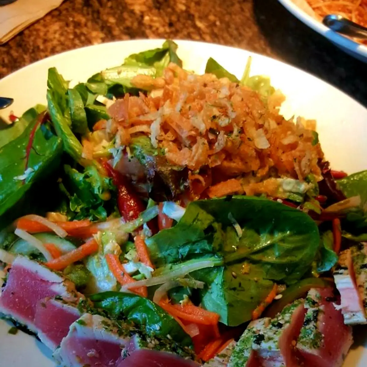 Enlightened Seared Ahi Salad