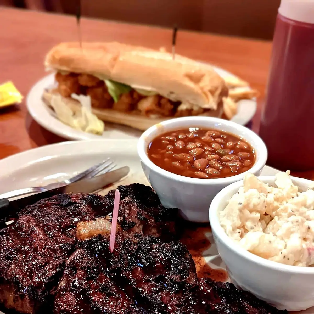 Southern Style BBQ Pork Plate