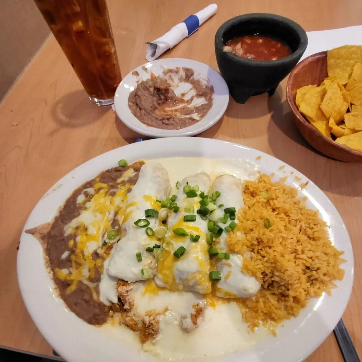 Enchilada Rice and Beans