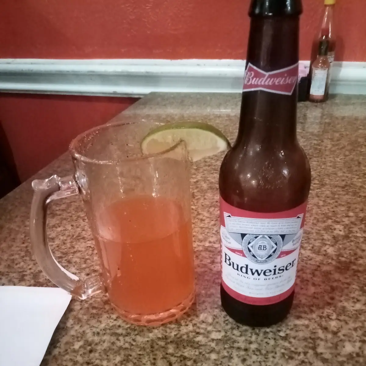 Una Rica Michelada Amayas Restaurant