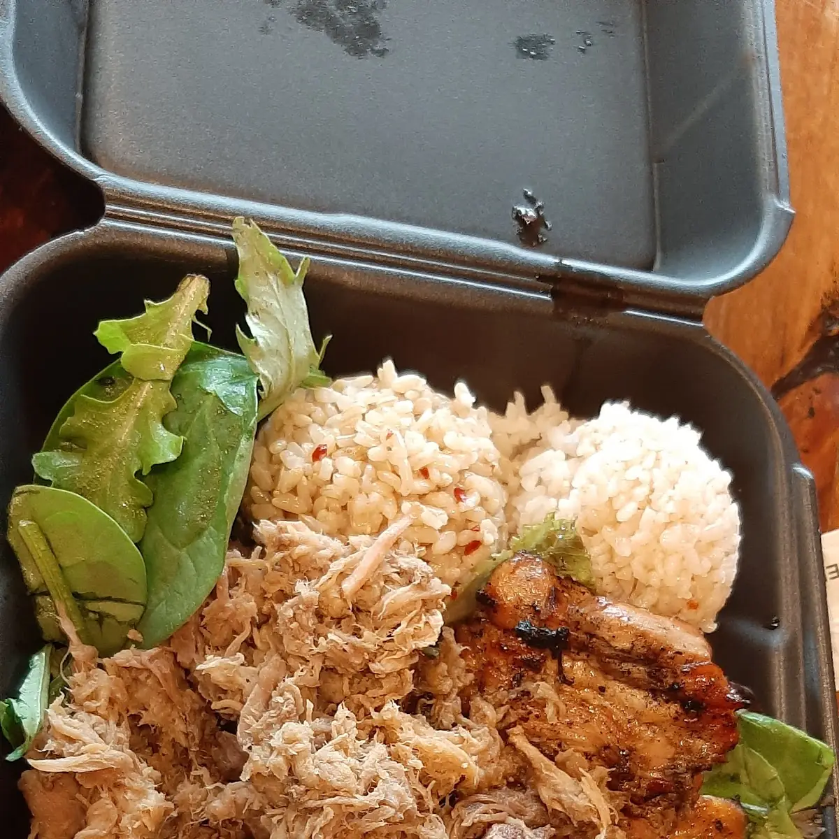 Brown and White Rice
