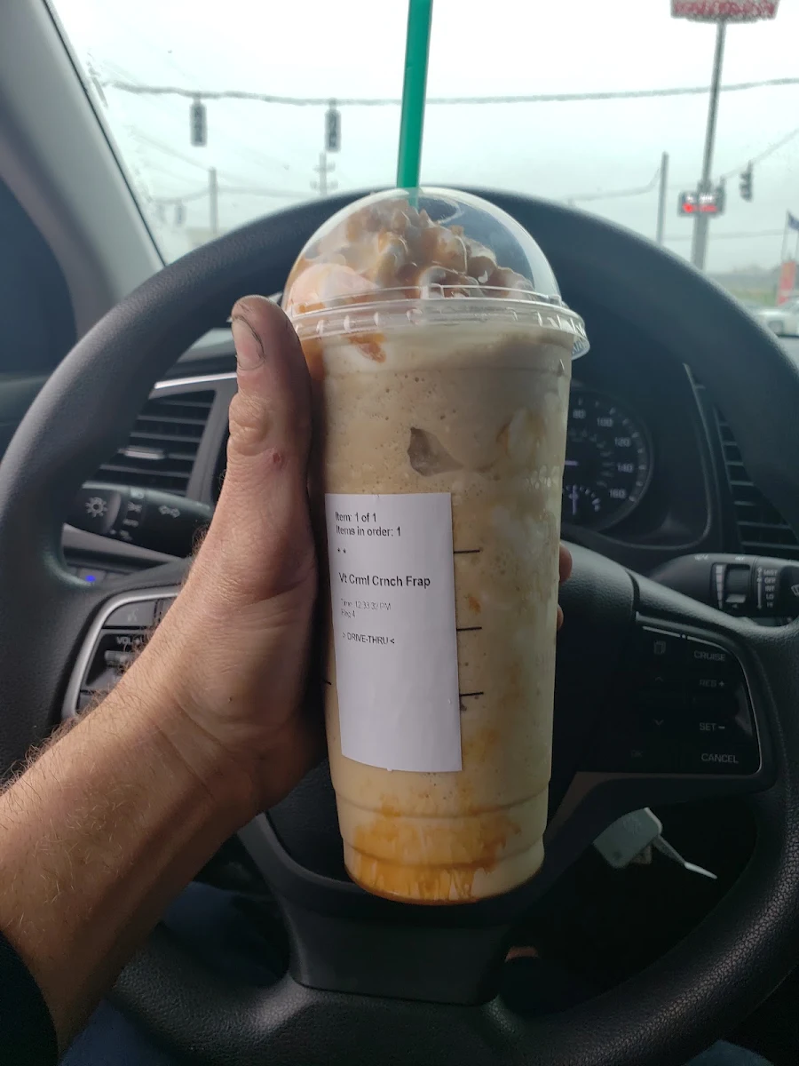 Large Caramel Frappe
