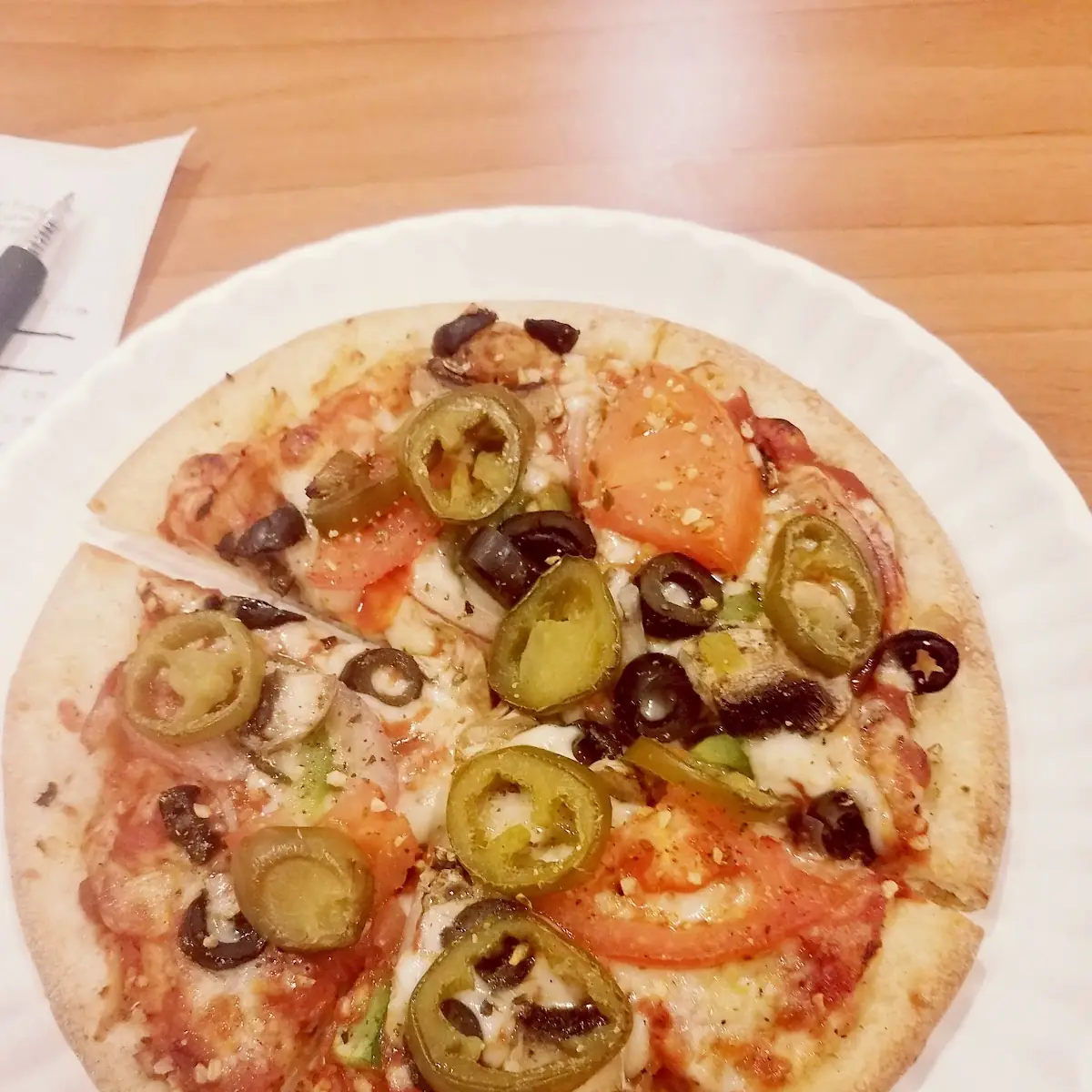 California Veggie Pizza