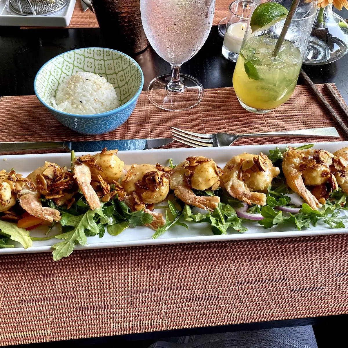 Almond Prawns