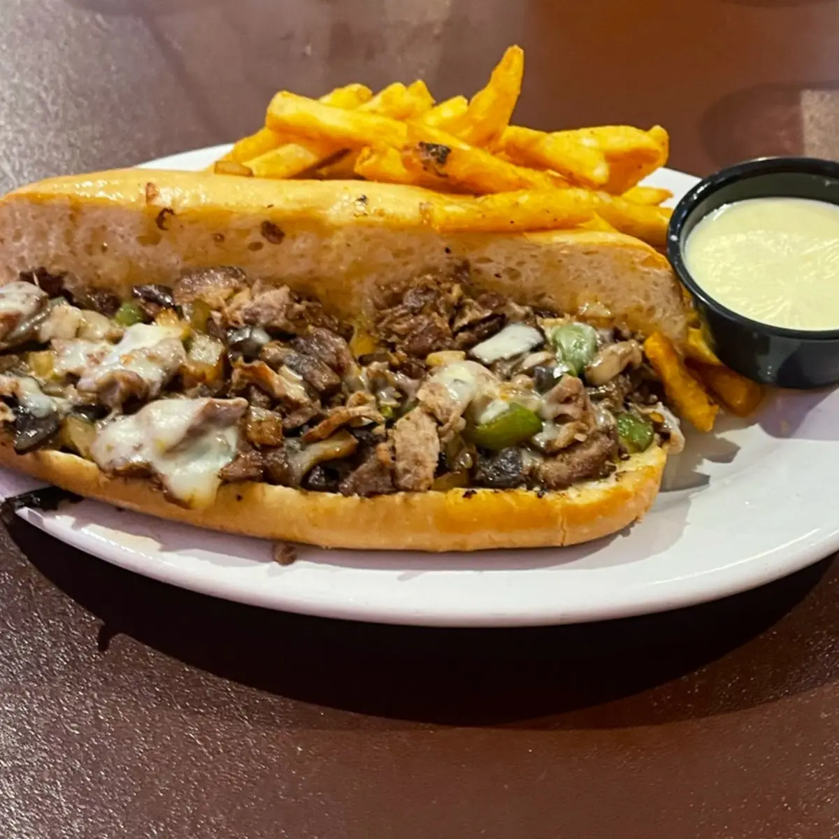 Philly Cheese Steak Sandwich