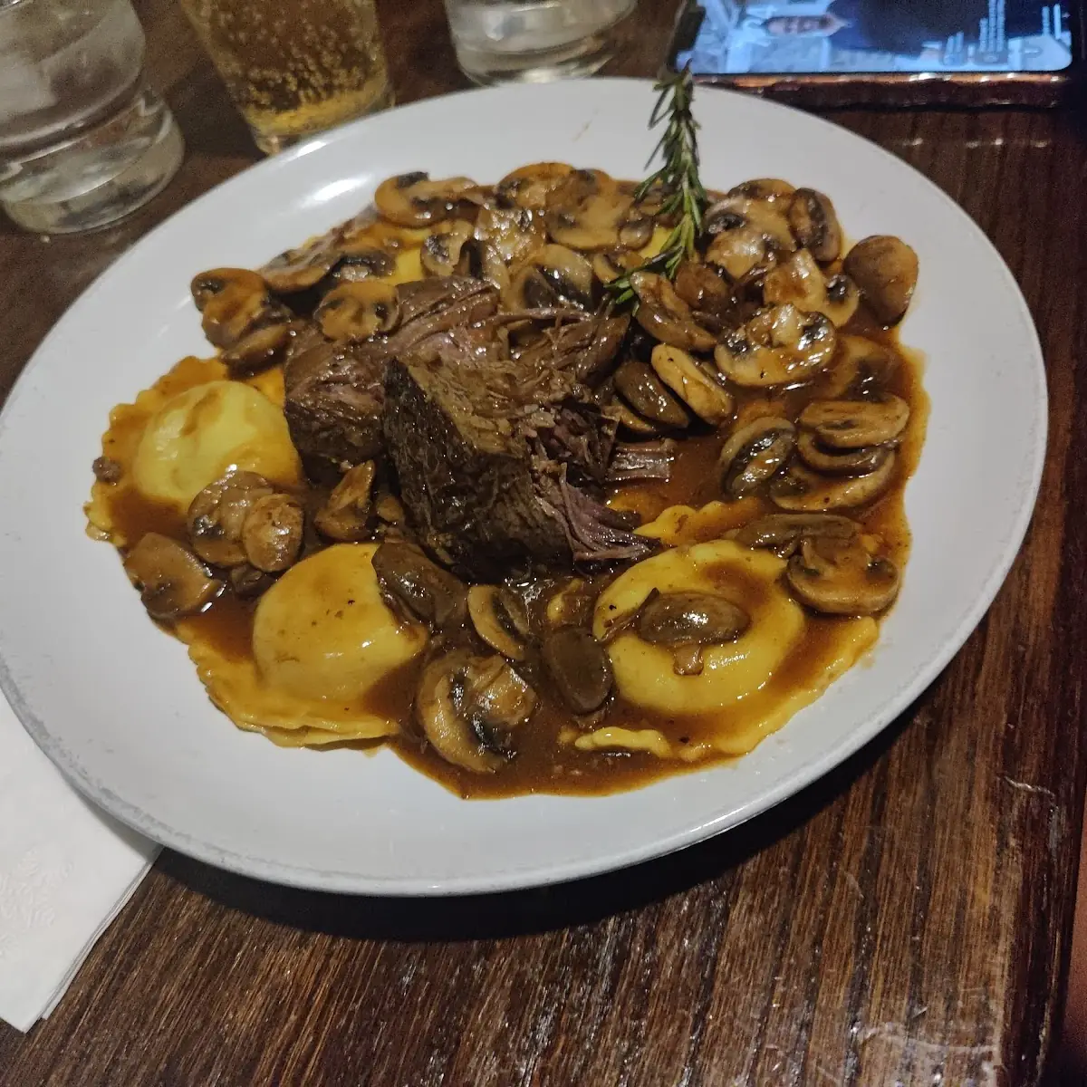 Short Rib Ravioli