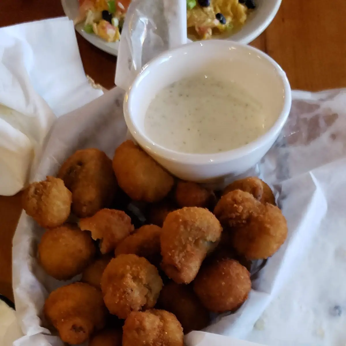Battered Mushrooms