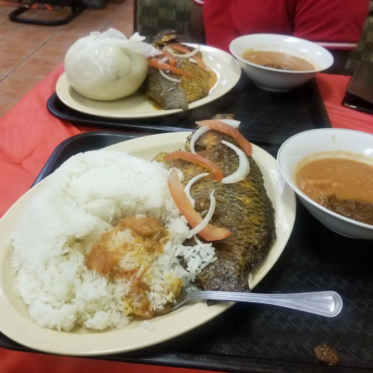 Rice and Tilapia Fish