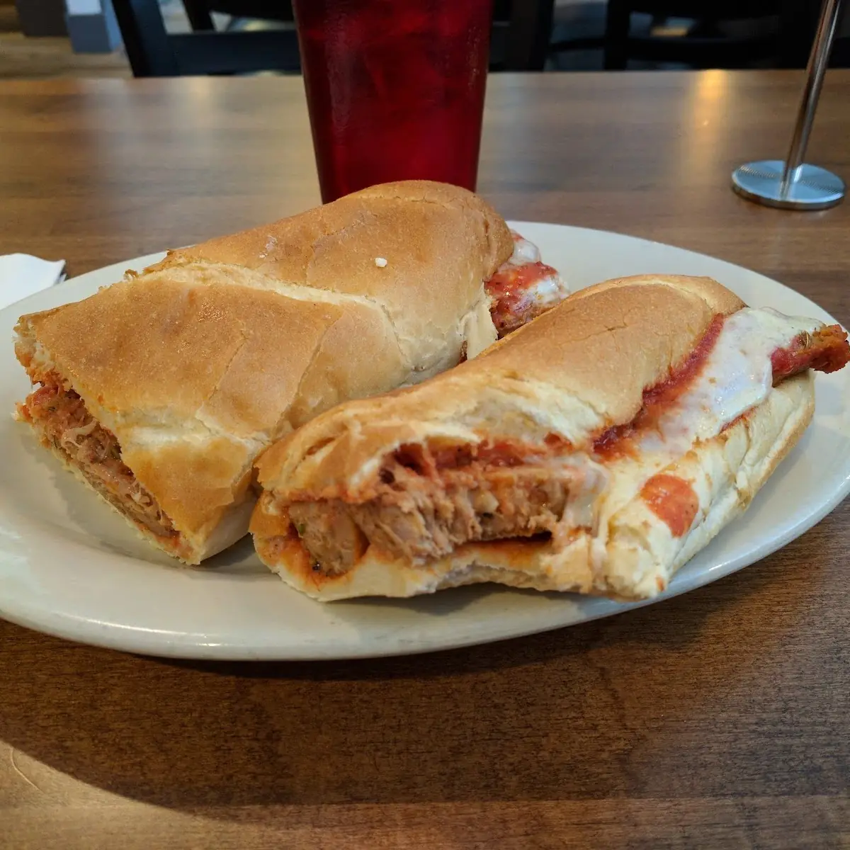 Meatball Parmigiana Sub