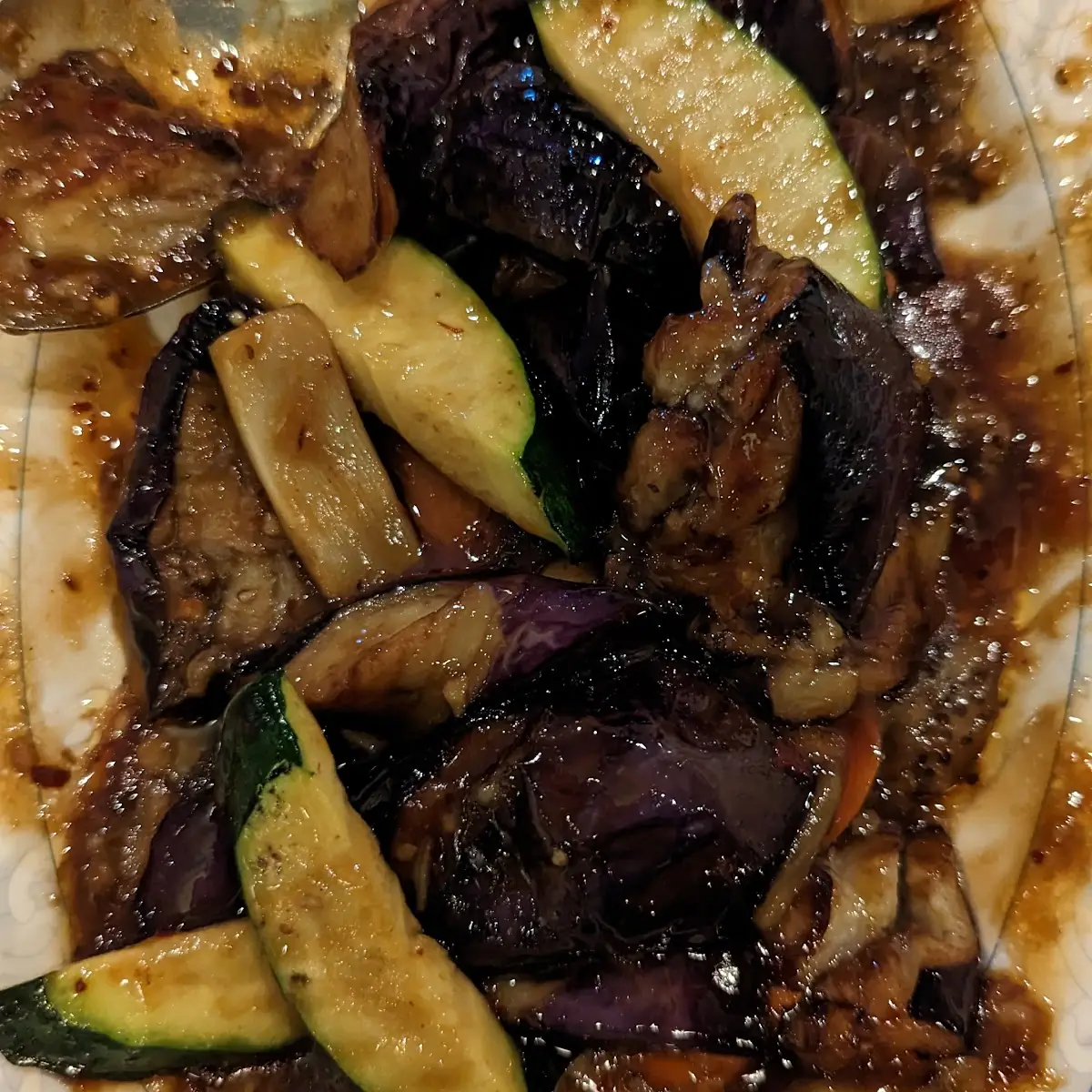 Eggplant with Garlic Sauce