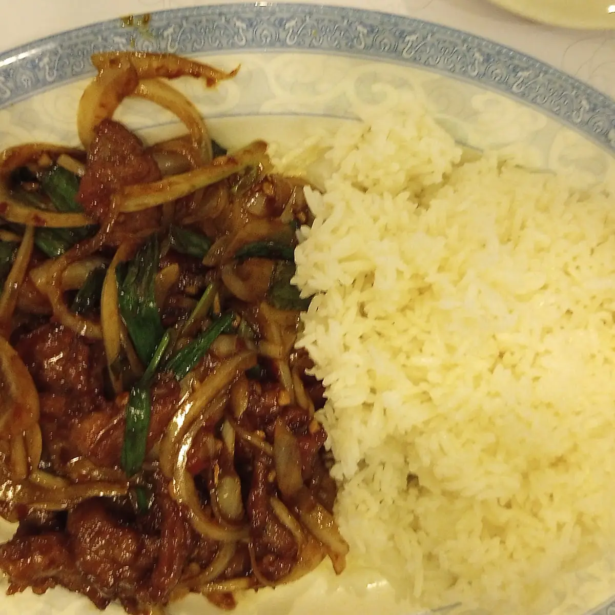 Mongolian Beef Lunch Plate
