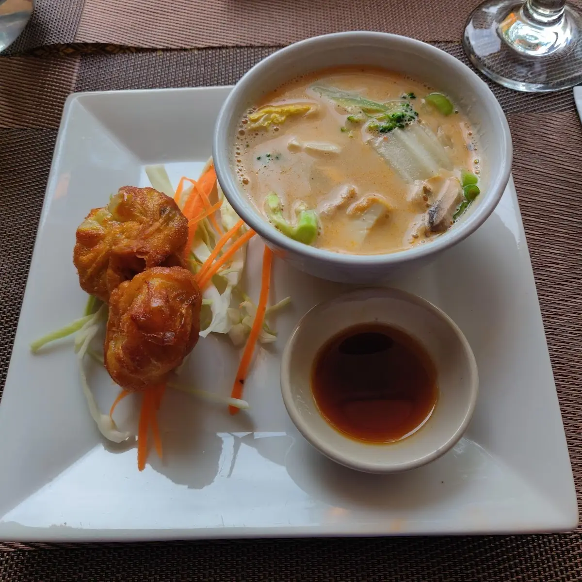 Tom Kha Thai Dumplings