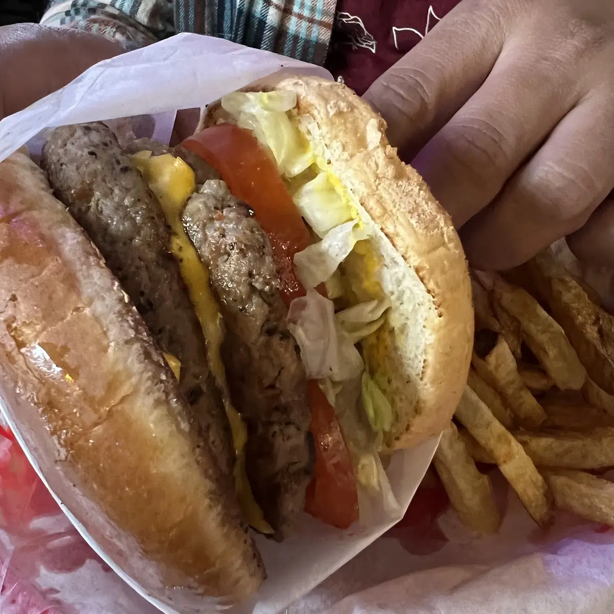 Double Cheese Burger