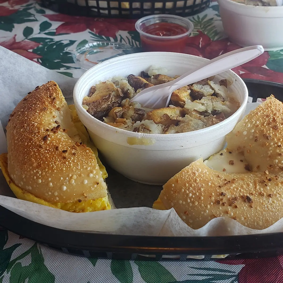 Sausage Egg and Cheese Garlic