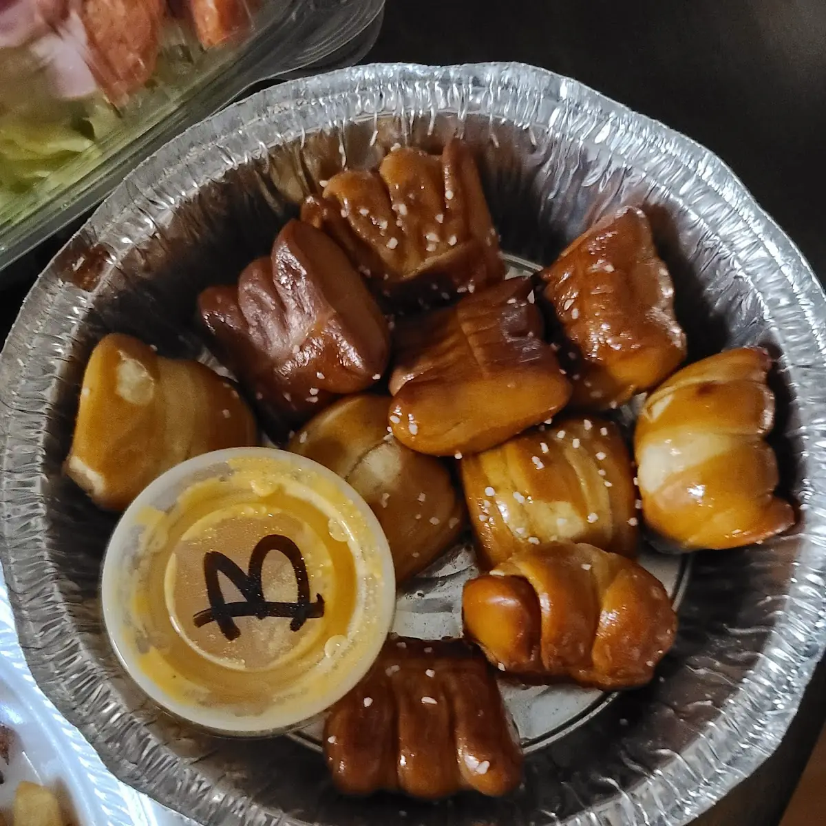 Pretzel Bites and Beer Cheese