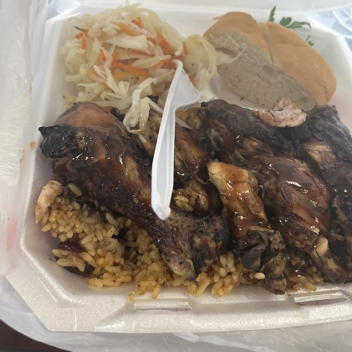 Jerk Chicken Rice Peas