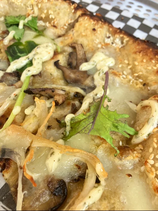 Sesame Chicken Wood-Fired Pizza, The Pump House