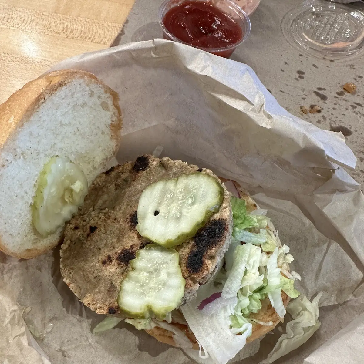 New Veggie Burger