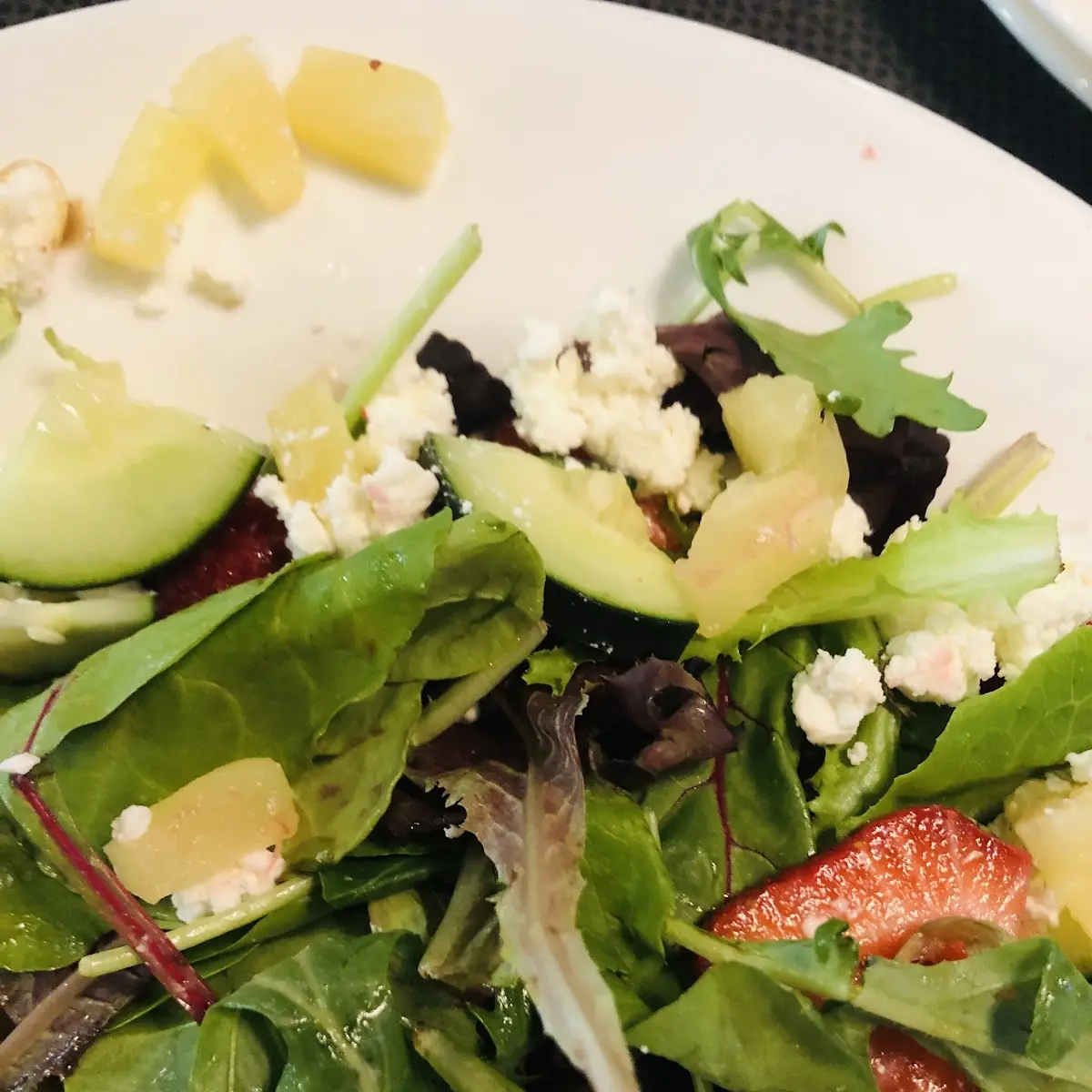 Enlightened Spinach Salad