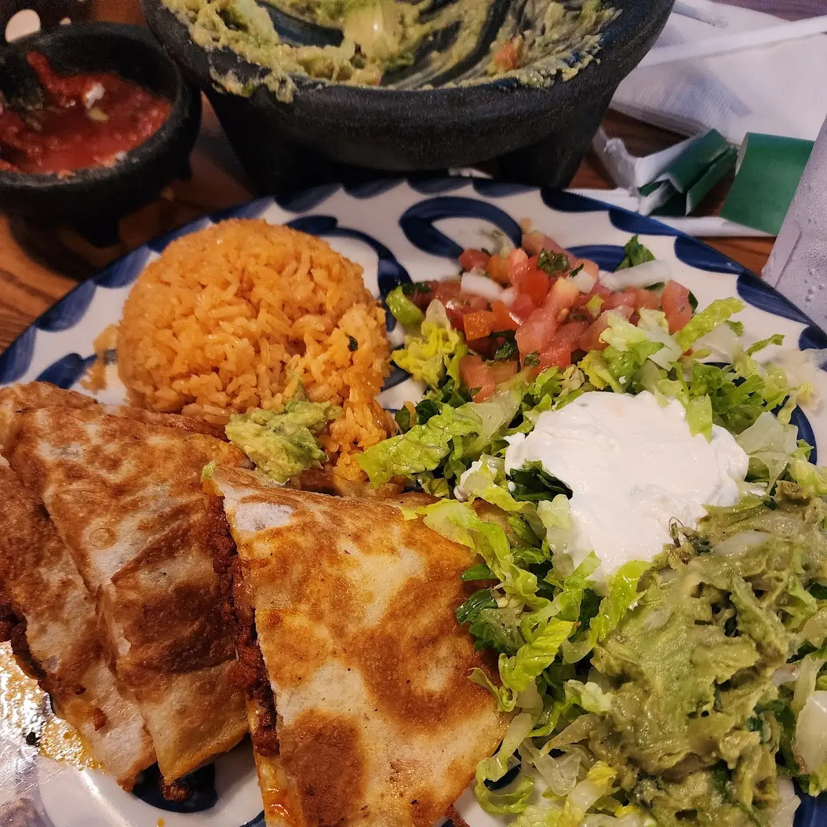 Shredded Chicken Quesadilla
