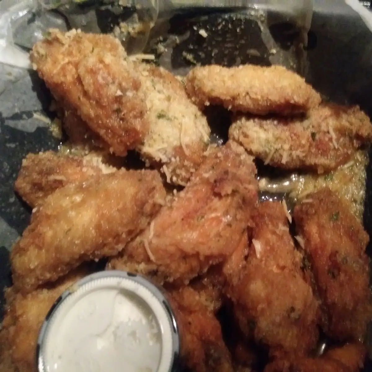 Garlic Parmesan Chicken Wings