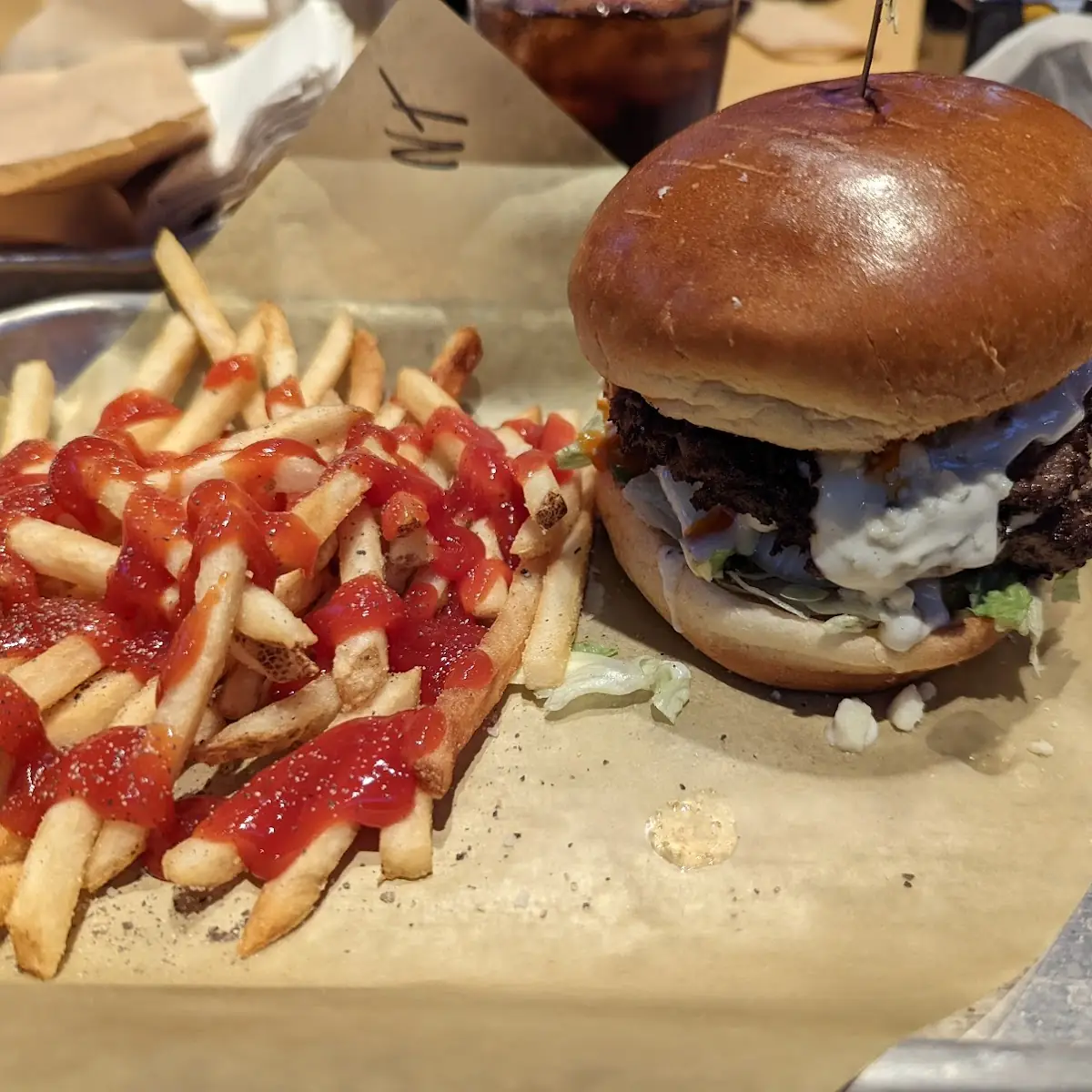 Búfalo Bleu Burger