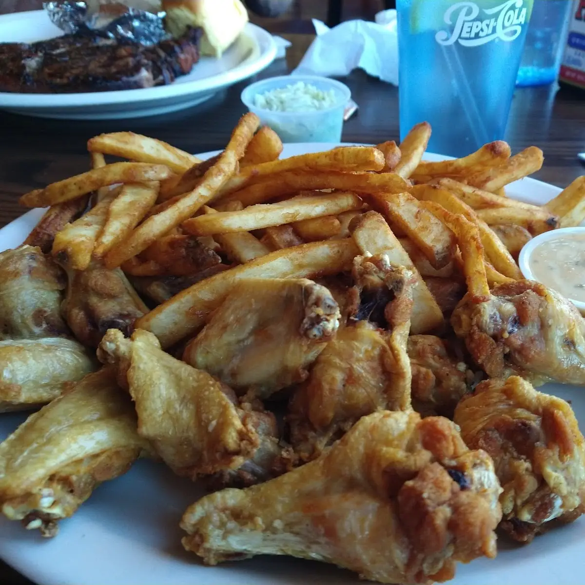Chicken Wings and Fries