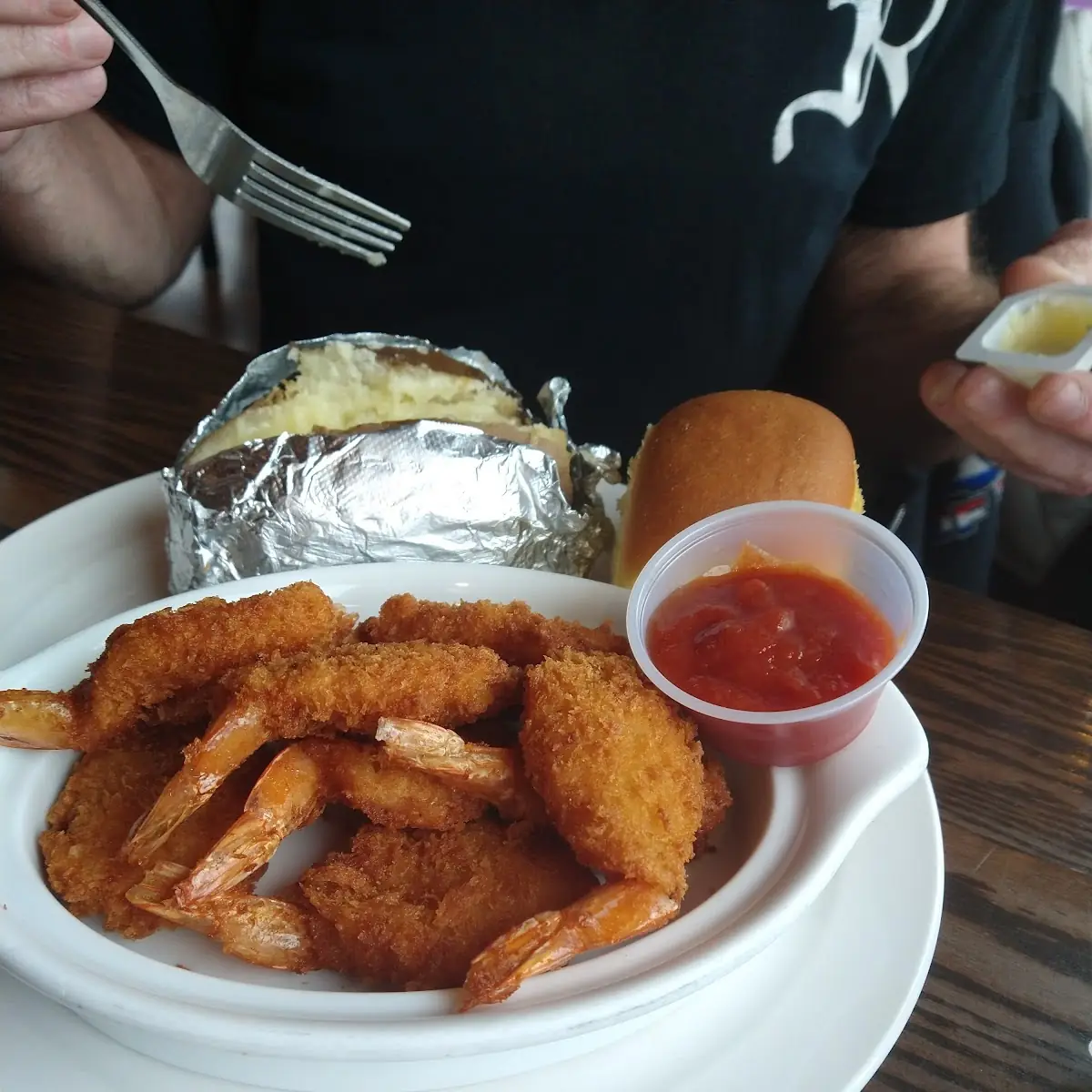 Lightly Breaded Shrimp Dinner