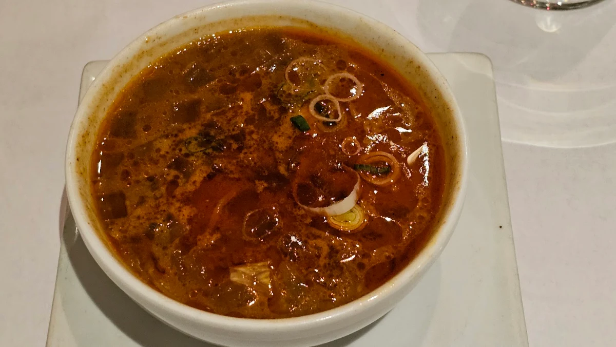 Soupe Thaï Thai Soup, Malis Restaurant