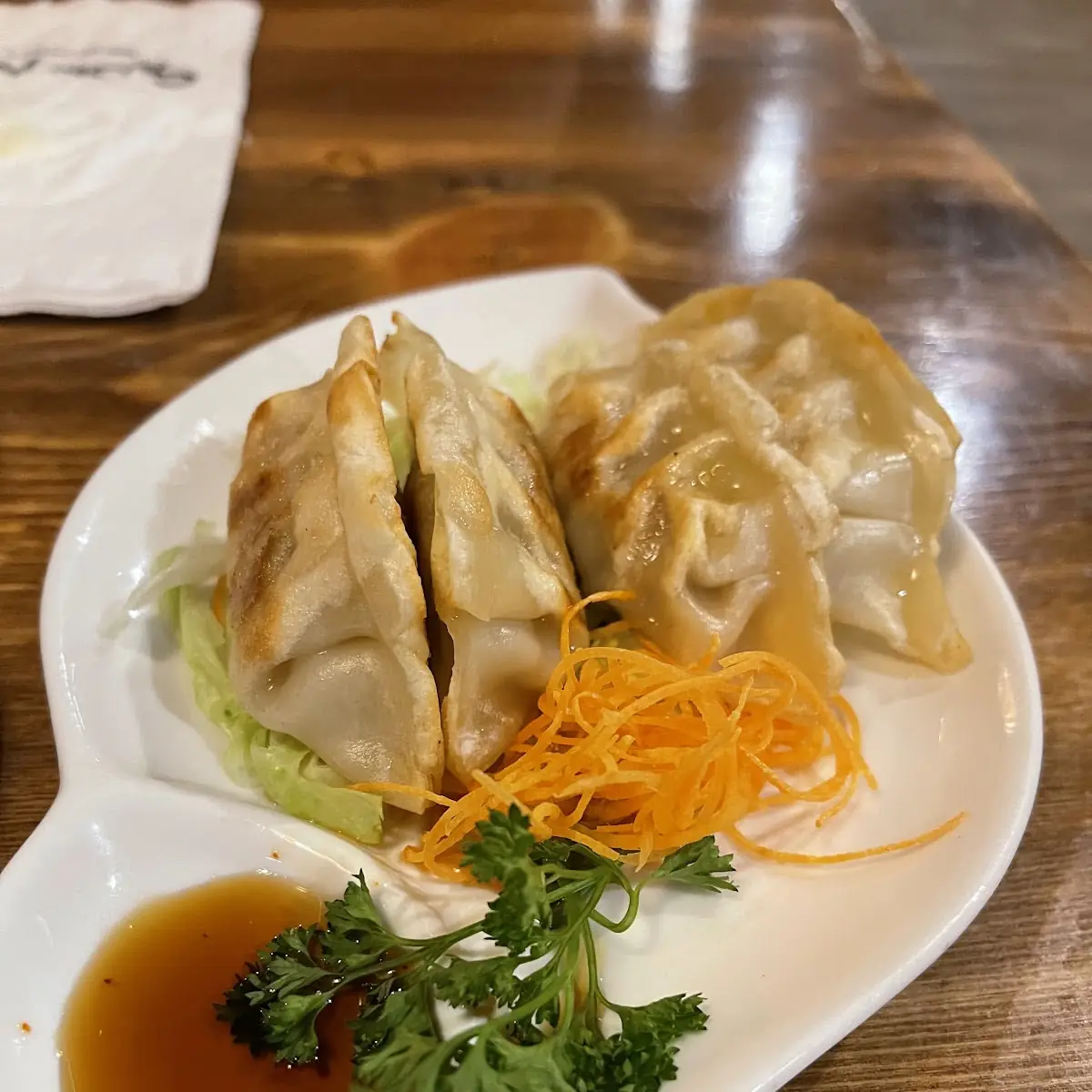 Pan-Fried Pork Gyoza Dumplings