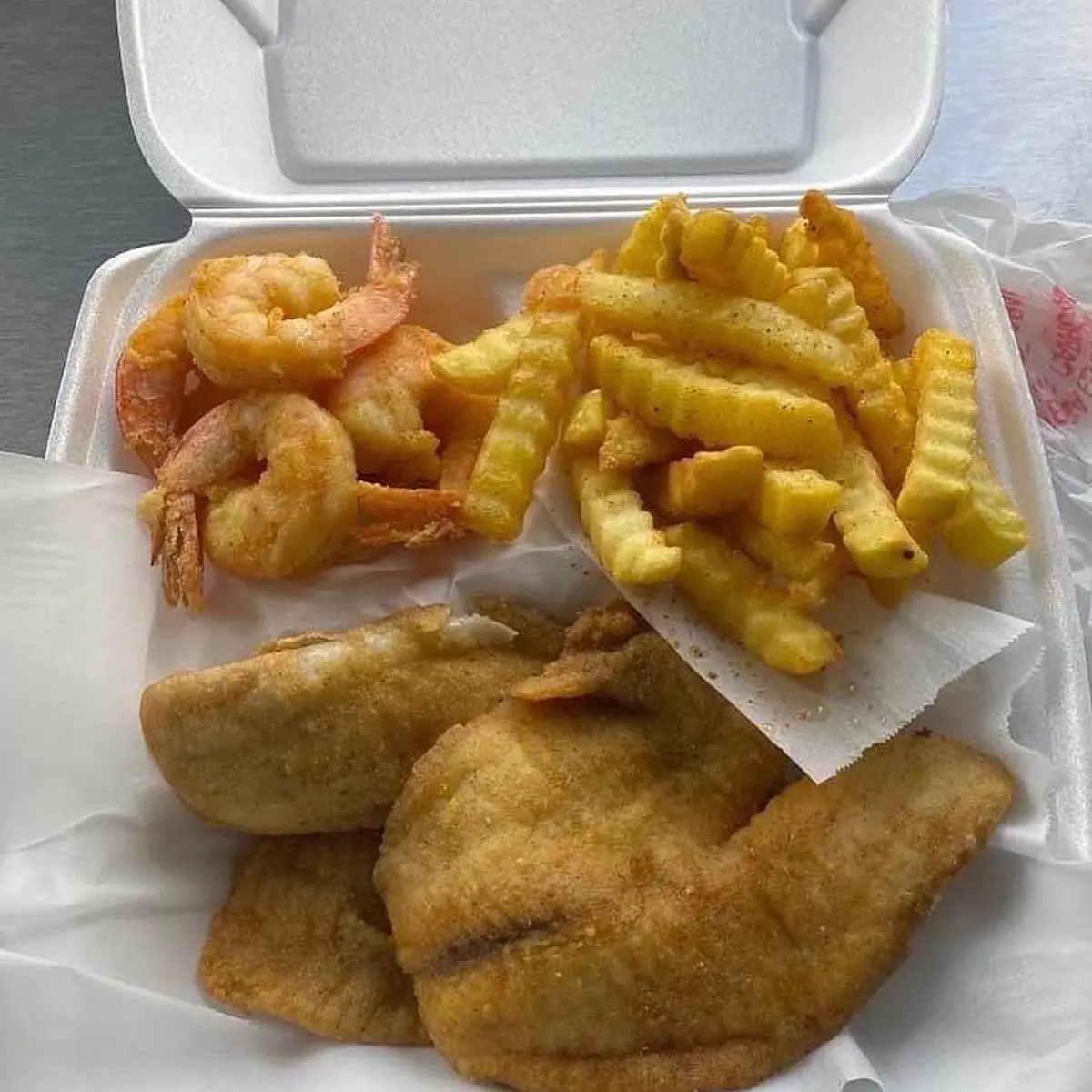 Fried Shrimp and Fish