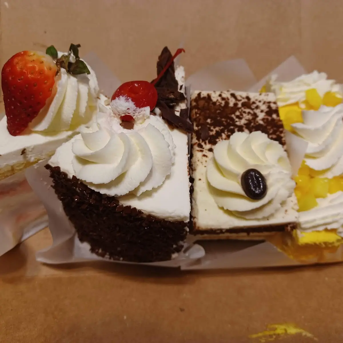 Assorted Cake Slices