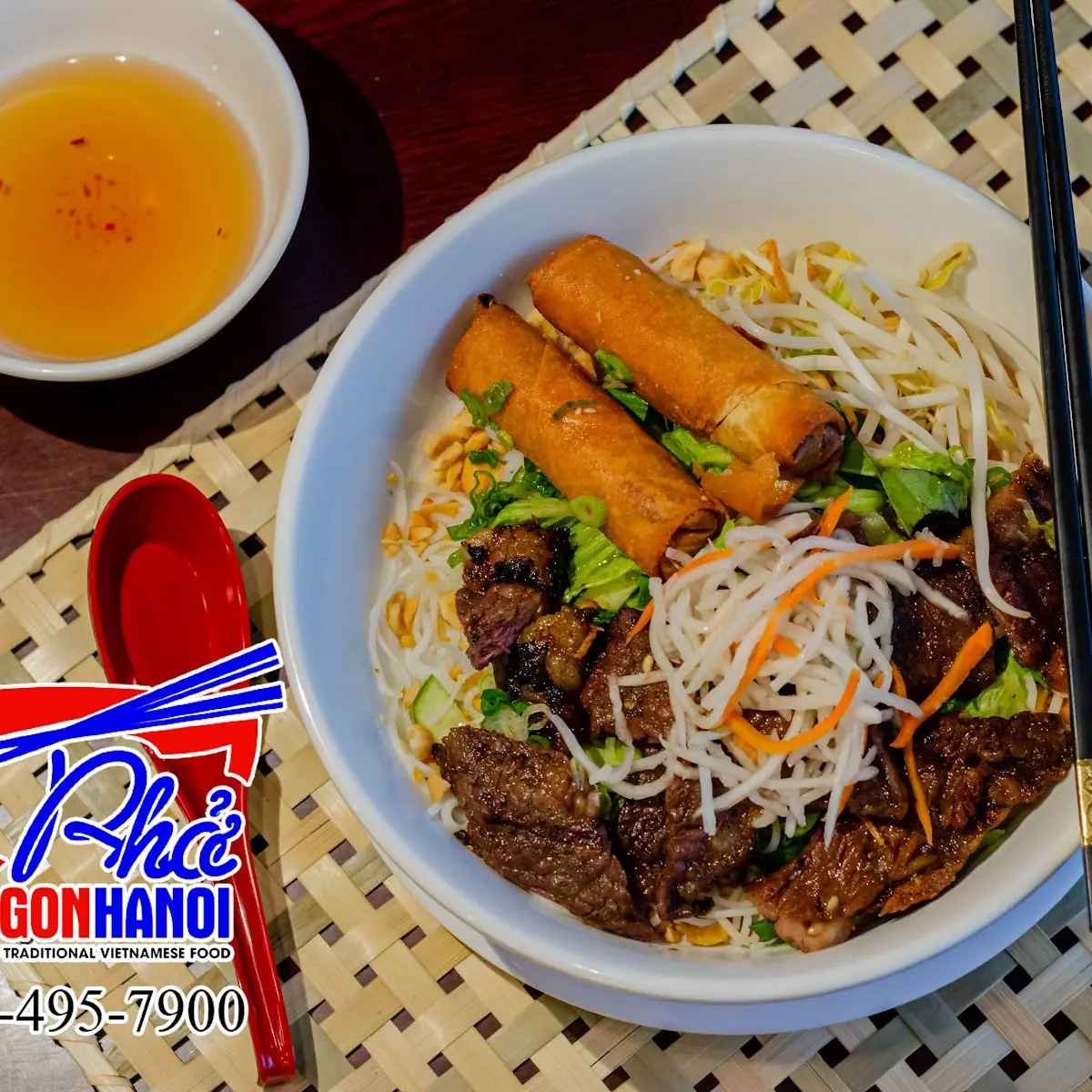 Bún Chả Giò