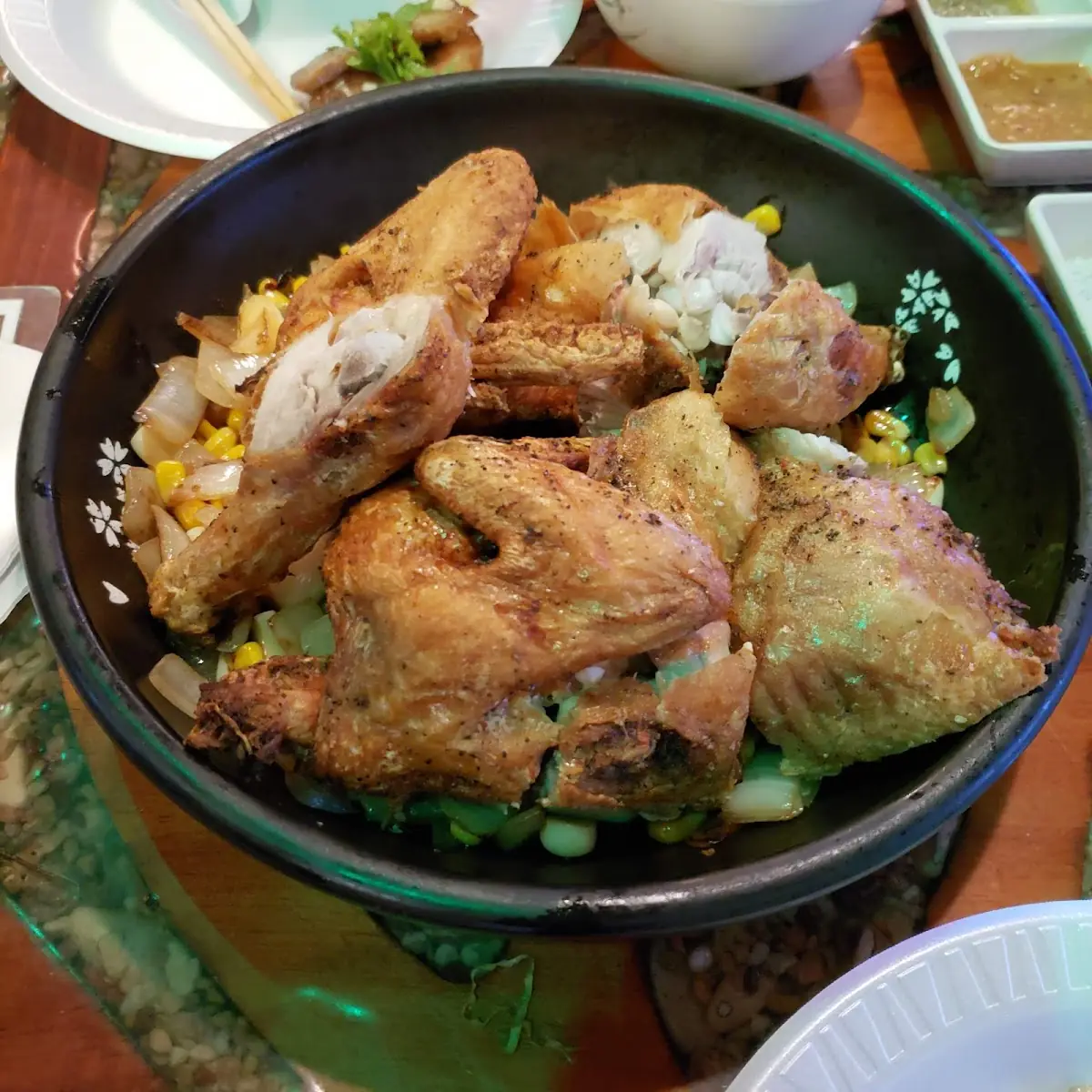 마늘통닭 Fried Garlic Chicken