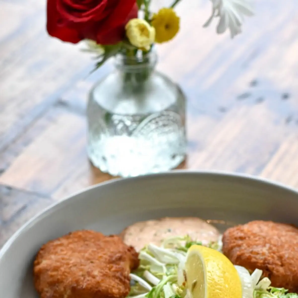 Silver Dollar Crab Cakes