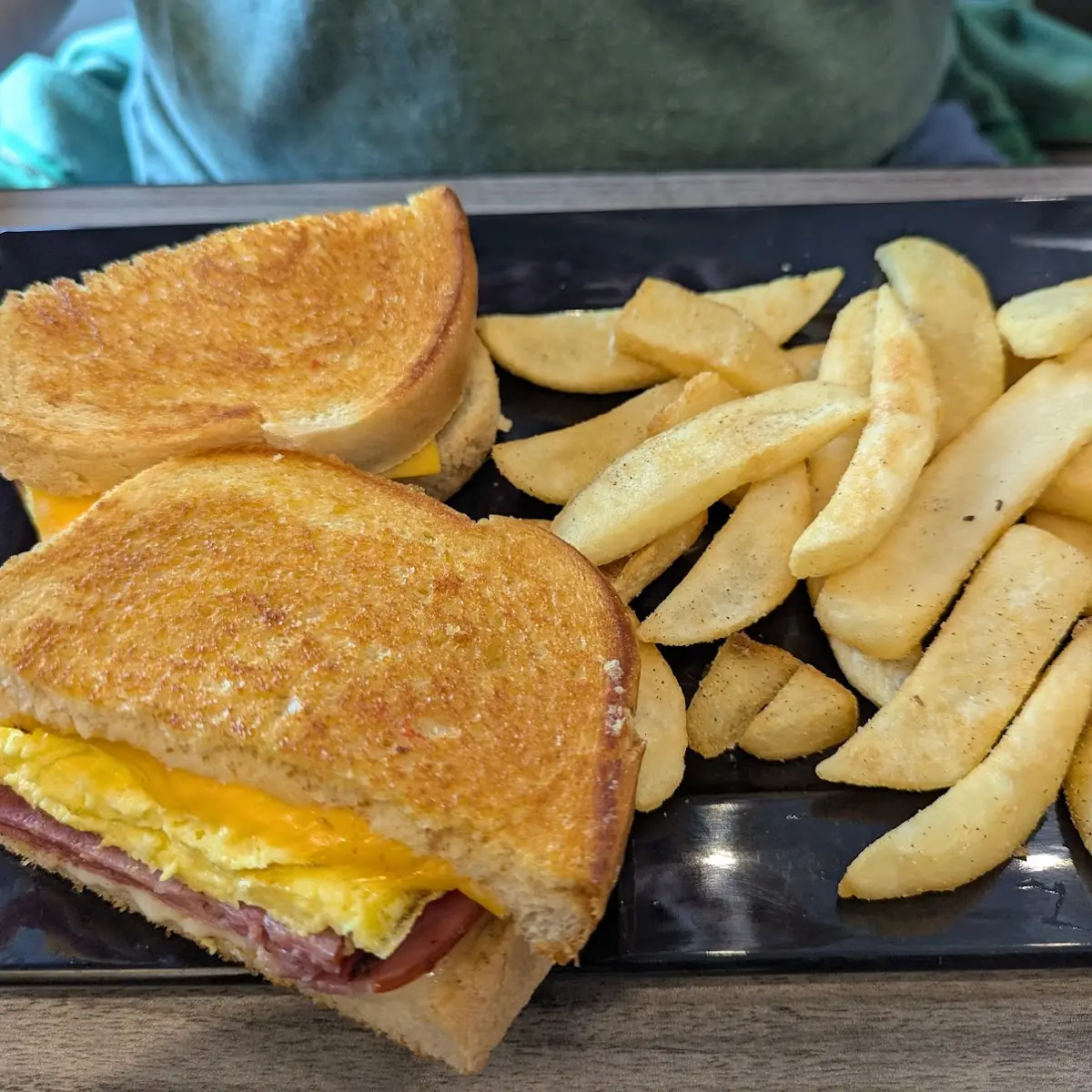 Ham Egg & Cheese Melt