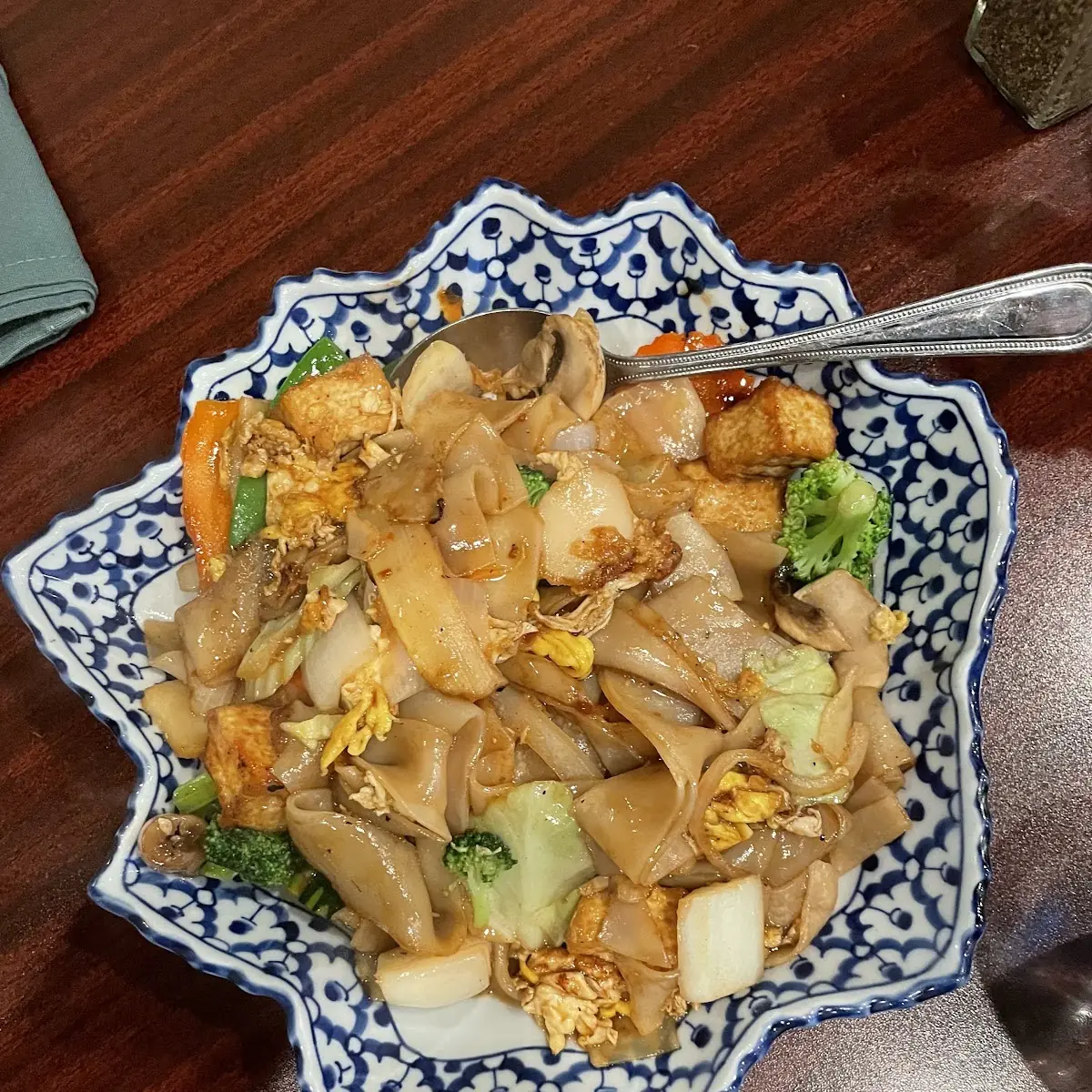 Pad Sew Iew with Tofu