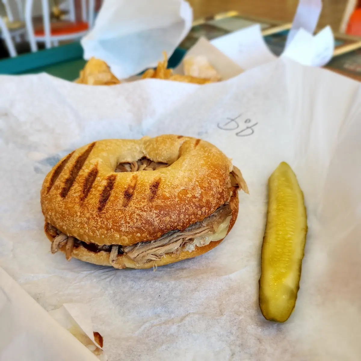 Pulled Pork BBQ Panini