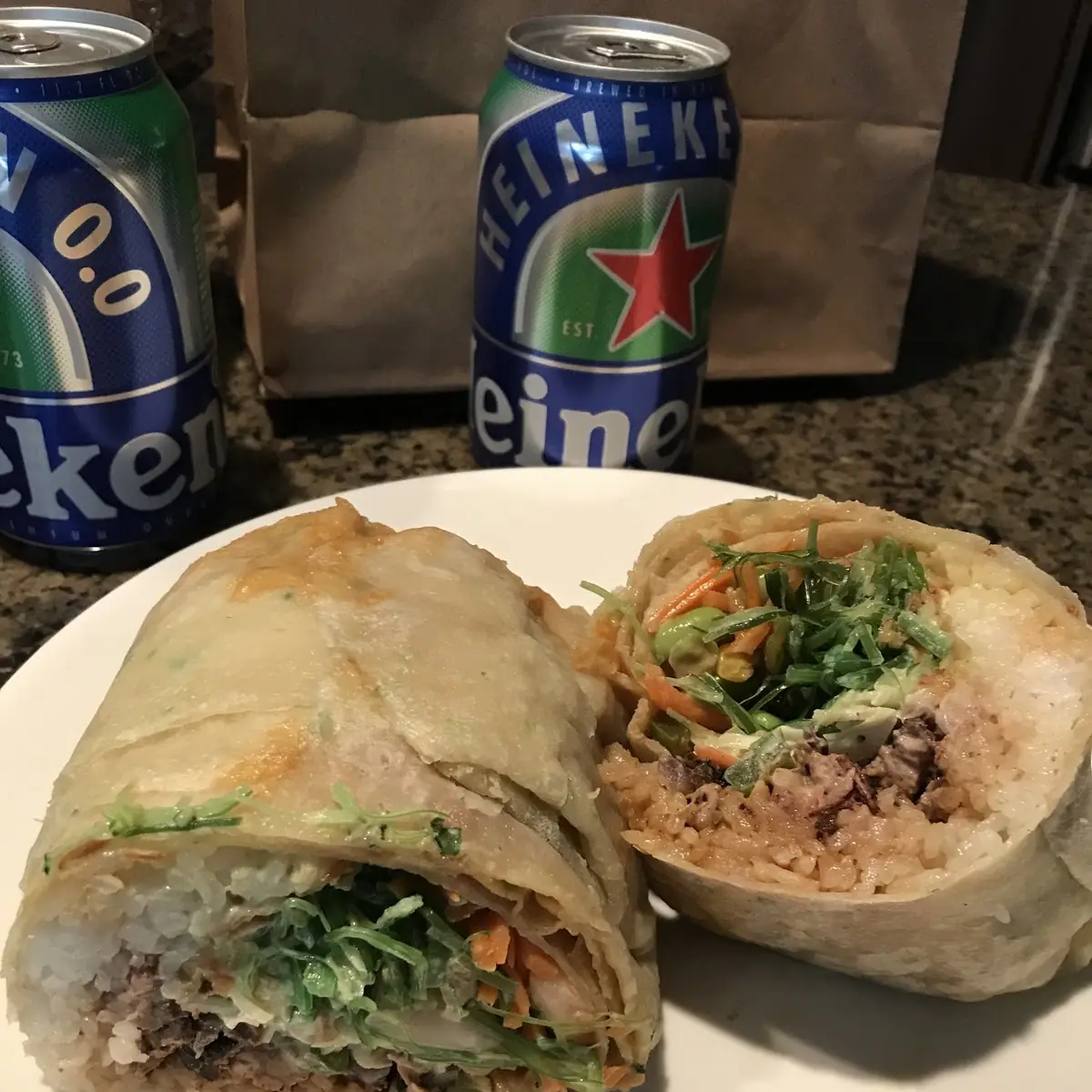 Bing with Steak and Coconut Rice