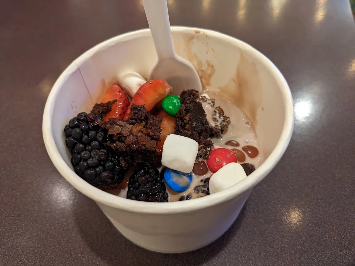 Self-Serve Yogurt & Topping Bar